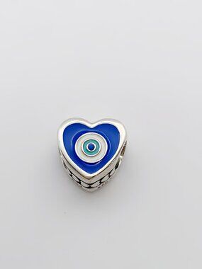 Pandora Evil Eyes Heart Charm